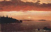 Frederic E.Church Schoodic Peninsula from Mount Desert at Sunrise oil painting artist